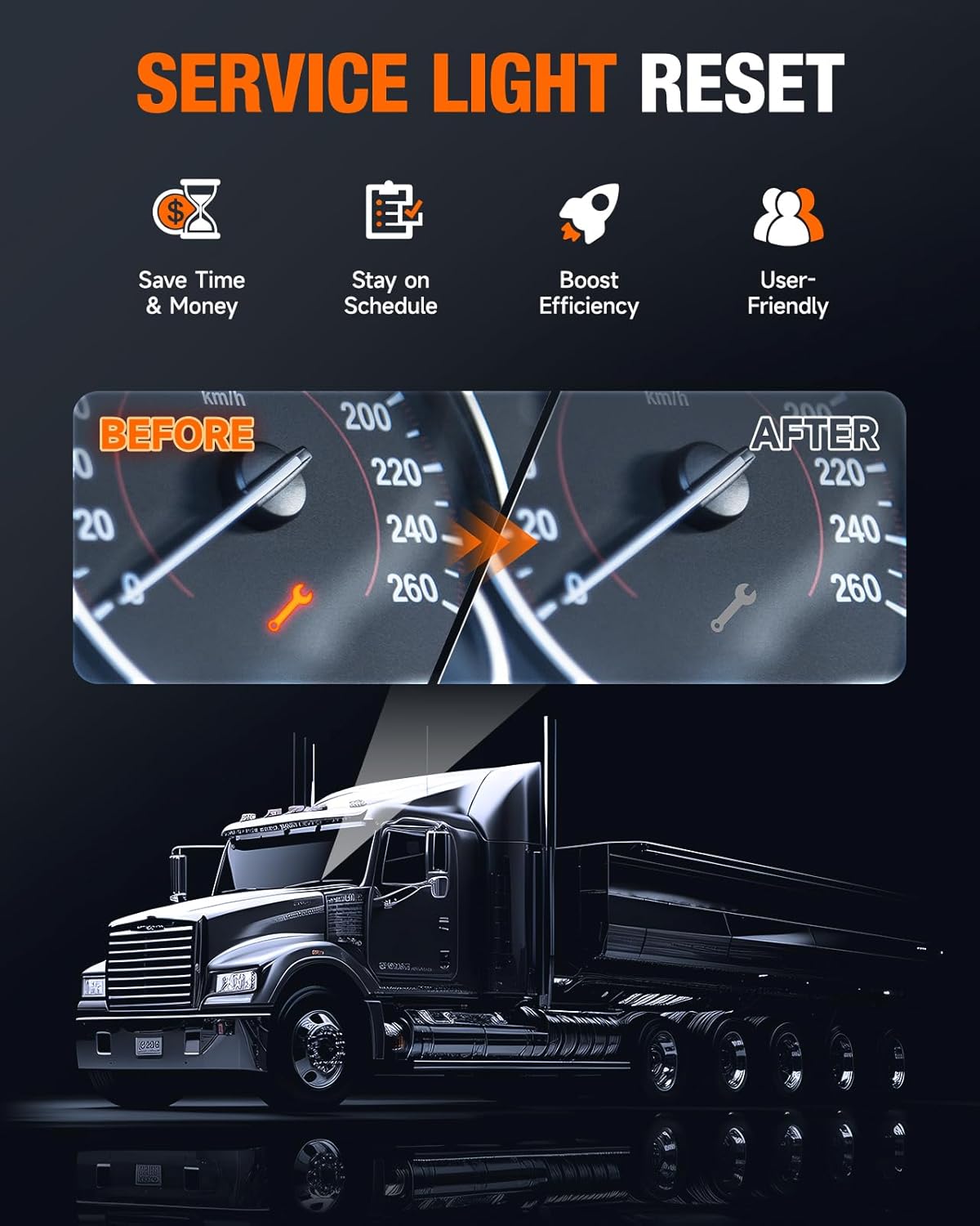 HD3400 Pro Heavy Duty Truck Scanner